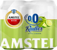 Amstel Radler Appel Limoen 0,0% Blikken 4 x 33cl